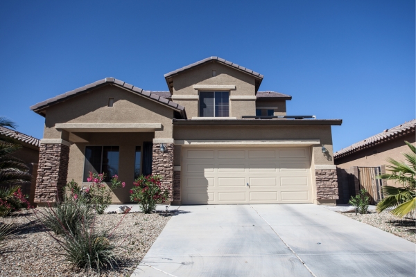 Example of a house located in Tucson, Arizona